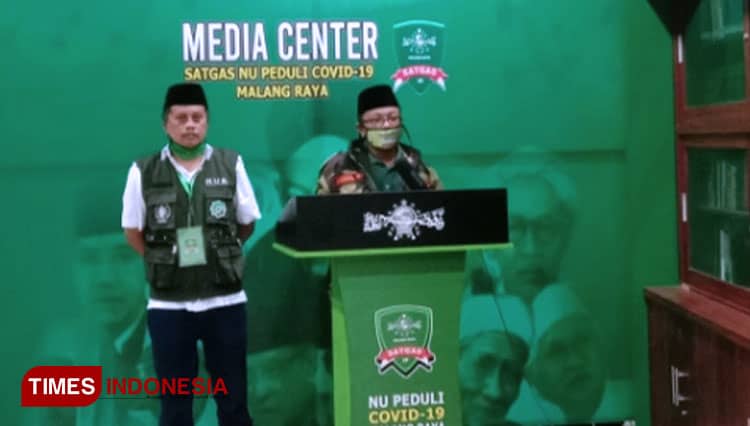 Ansor-Banser Kota Malang Siap Totalitas Bergerak Lawan Corona