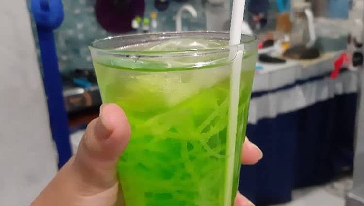 Resep Es Rumput Laut Pandan Hijau, Hidangan Segar Buka Puasa