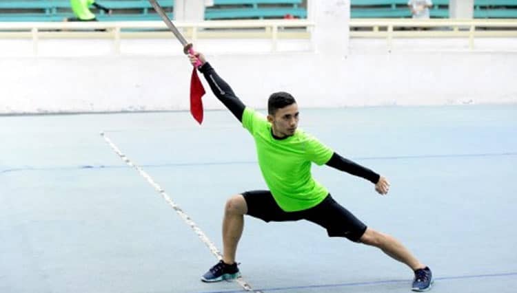 Achmad Hulaefi Latih Wushu Secara Virtual