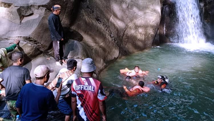 Tim SAR Gabungan Temukan Korban Tenggelam di Curug Rambu Kasang