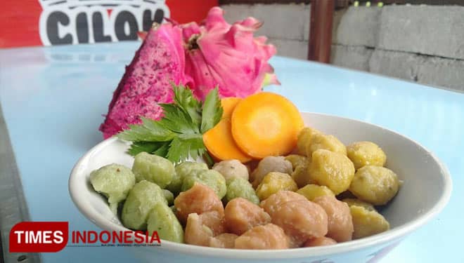 Cilok Ba, a Colourful Delicious Tapioca Pearl of Banyuwangi
