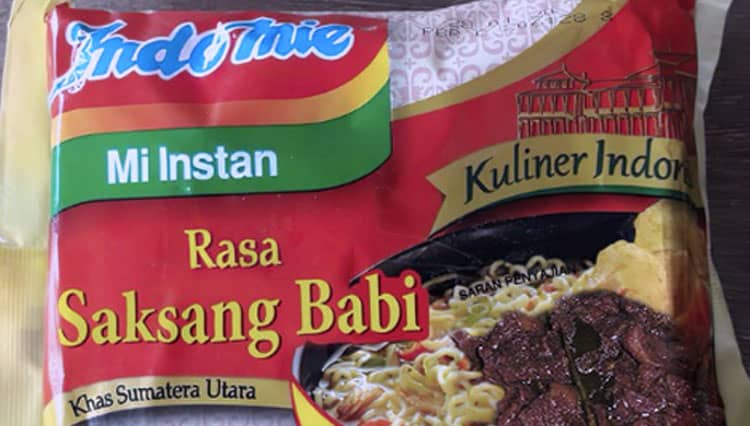 [CEK FAKTA] Indomie Varian Rasa Saksang Babi