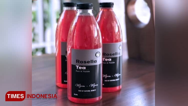 Minuman Bunga Rosella Hadir di Probolinggo, Inilah Manfaatnya