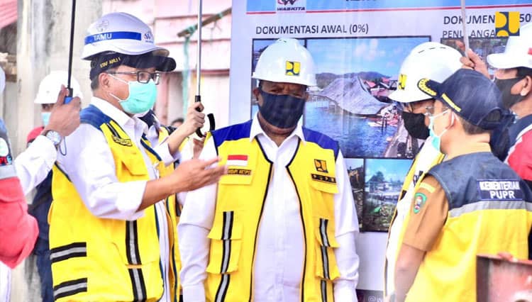 Kementerian PUPR RI Segera Tuntaskan Renovasi Pasar dan RSUD Tulehu di Maluku Tengah
