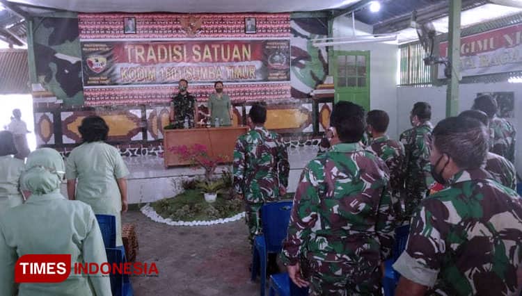 Pindah Tugas, Letkol Inf. Johan A.P Marpaung Pamit ke Anggota Kodim 1601/Sumba Timur
