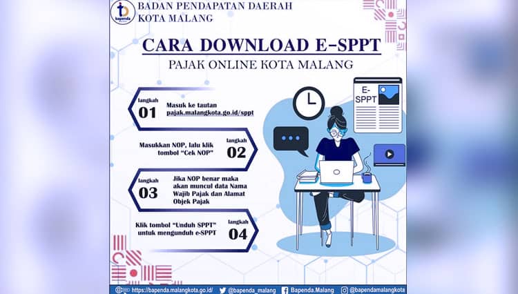 Mudahkan Pelayanan, Bapenda Kota Malang Luncurkan e-SPPT