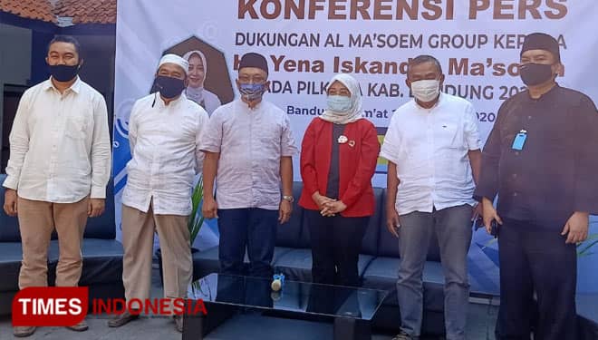 Al Ma'soem Grup Siap All Out Dukung Yena Iskandar Ma'soem di Pilbup Bandung