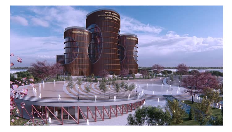 Wow! Taman Remaja Surabaya akan Direvitalisasi Whisnu Sakti seperti Ini