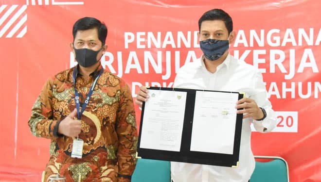 Tandatangani Perjanjian Kerja Sama dengan DJP dan DJPK, Ini Harapan Wali Kota Kediri