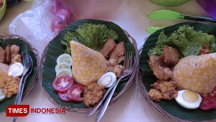 Nasi Tumpeng Khas Madura Kini Hadir di Bani Food Court