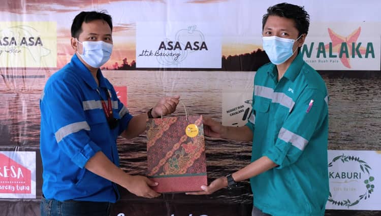Berdayakan UMKM di Masa Pandemi, Kadis Koperasi dan UKM Malut Apresiasi HARITA Nickel