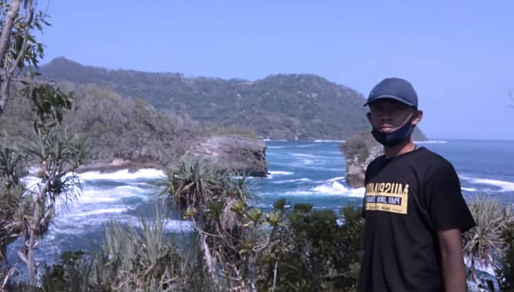 Pemdes Sidomulyo Pacitan Buka Wisata Baru Pantai Baban Gede