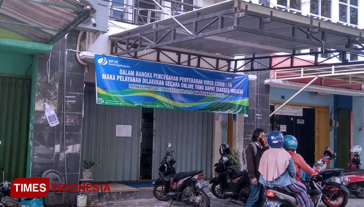 Seorang Staf Positif Covid-19, Kantor BPJS Ketenagakerjaan Lamongan Tutup Sementara