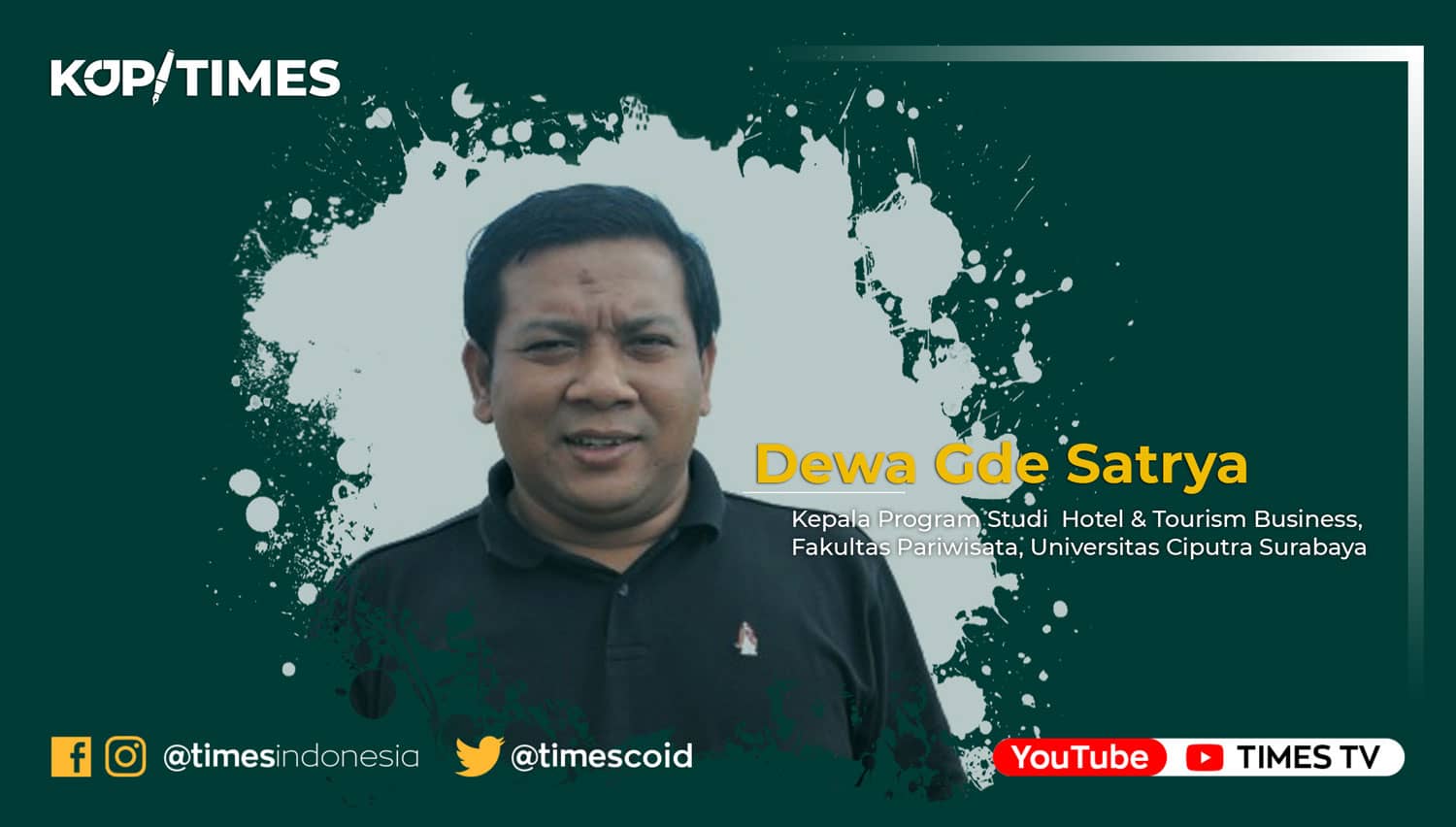 Catatan Hari Pariwisata Sedunia: Sumber Daya Air Untuk Desa Wisata