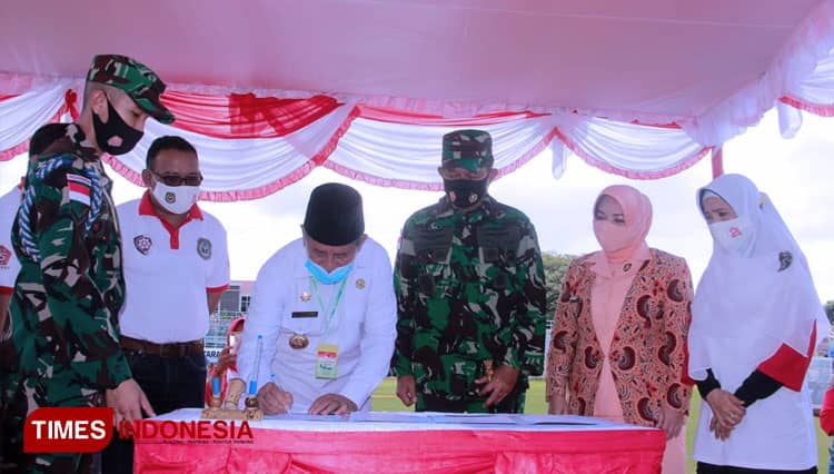 SMK Dirgantara Leo Wattimena Hadir, Sekprov: Langkah Penting Pembangunan Maluku Utara