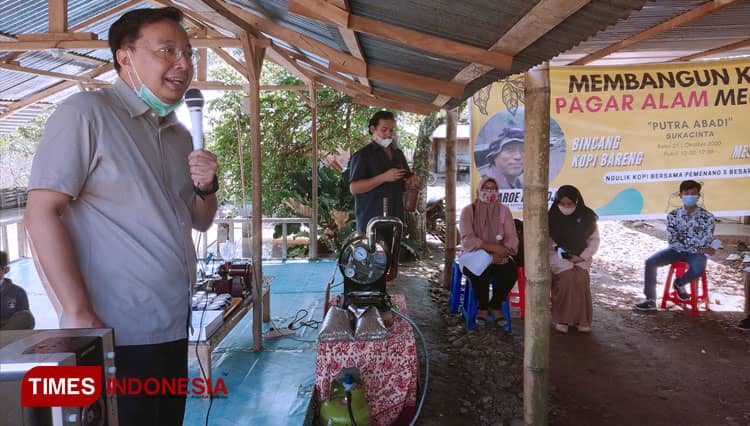 Angkat Kopi Pagaralam, Anggota DPR RI Dorong Kolaborasi Pihak Terkait