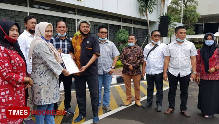 Ketua DPRD Pagaralam Bawa Aspirasi Penolakan UU Cipta Kerja ke Senayan