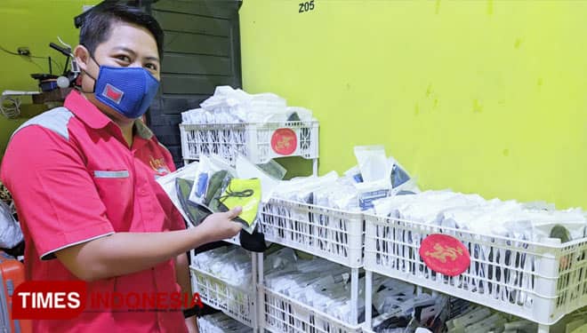 CV Berkah Konveksi Madiun Produksi Masker Kain Anti Bakterial
