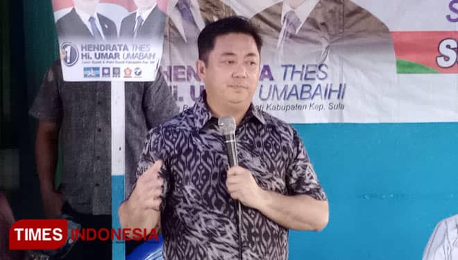 Blusukan di Sula Besi Timur, Cabup Kepulauan Sula Hendrata Thes Simulasi Cara Pencoblosan