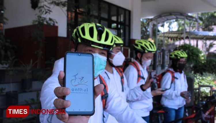 Onthel, Start Up Jasa Pengiriman dengan Sepeda Karya Ubaya