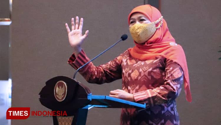 Kembali Positif Covid-19, Ini Perjalanan Gubernur Jatim Khofifah 5 Hari Terakhir 