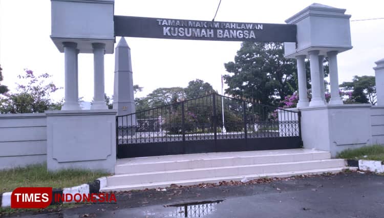 Pandemi Covid-19, TMP Kusumah Bangsa Tasikmalaya Sepi Peziarah