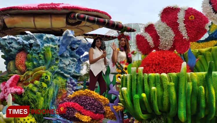Wow, Ada Parade Bunga di Batu Love Garden