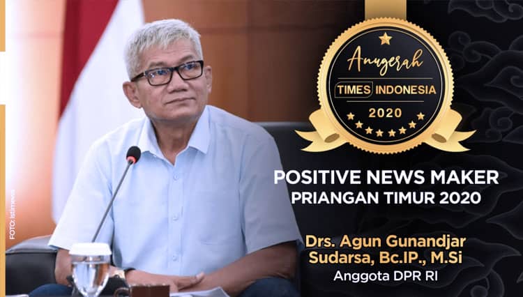 Agun Gunandjar Sudarsa, Positive News Maker Priangan Timur 2020 