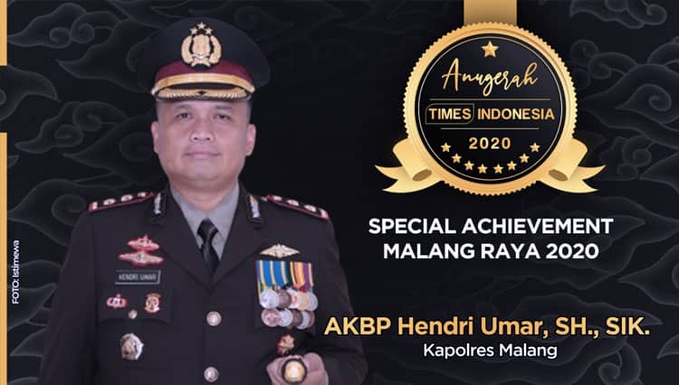 Kapolres Malang AKBP Hendri Umar, Tokoh Tangguh Malang Raya 2020