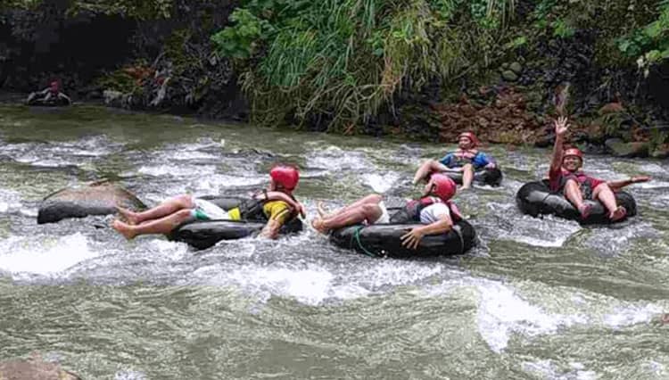 Sedekan River Tubing Ciamis, Best Floating Experience You could Have