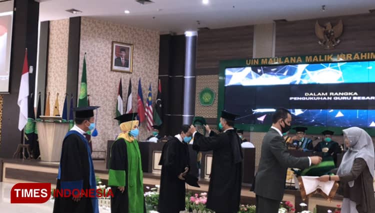 UIN Maliki Malang Kukuhkan Lagi Tiga Guru Besar, Siapa Mereka?