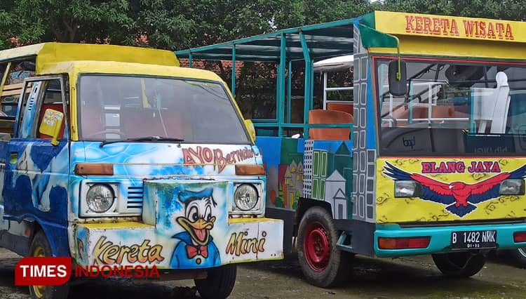 Langgar Prokes, Sejumlah Odong-odong di Amankan Satlantas Polres Majalengka