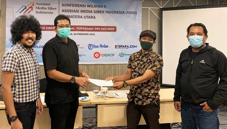 Agoez Perdana dan Asriafin Soekarman Pimpin AMSI Sumut Periode 2021-2024