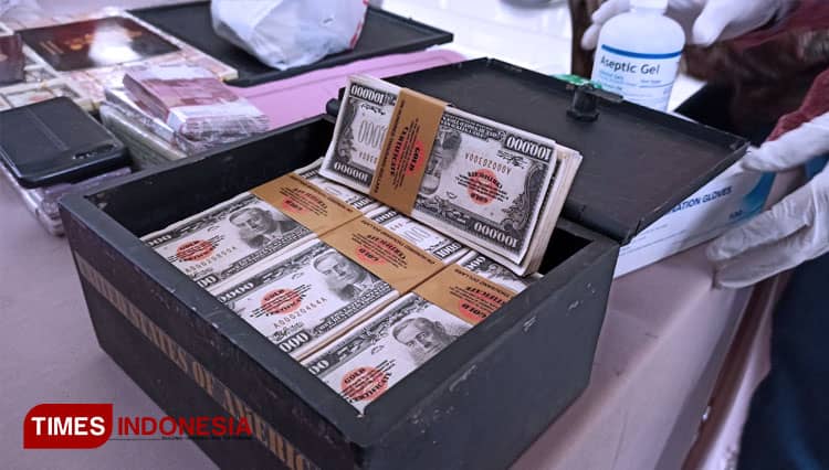 Polresta Banyuwangi Amankan Pemilik Cetakan Uang Asing Palsu