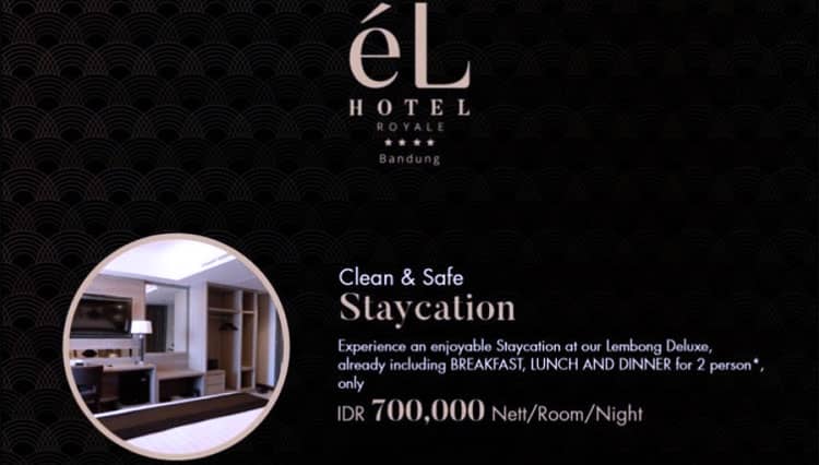 Nikmati Surprising Promotion 2021 di éL Hotel Royale Bandung