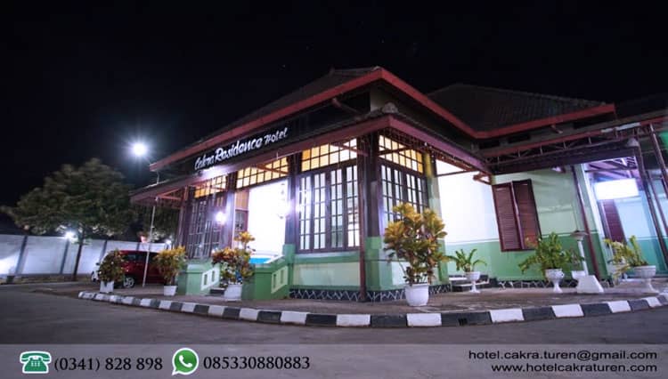 Cakra Residence, Hotel Unik dan Klasik Bergaya Belanda Satu-satunya di Jantung Kota Turen Malang