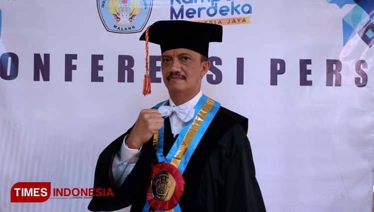 I Made Wartana Dikukuhkan Jadi Profesor ITN Malang, Ini Kisah Perjuangannya