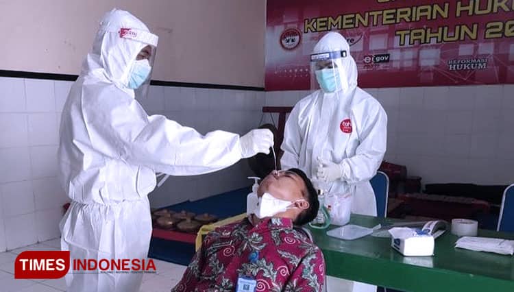 197 Narapidana Lapas Nusakambangan Cilacap Terkonfirmasi Positif Covid-19