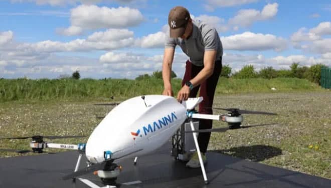 Rilis Inovasi Layanan Terbaru, Samsung Kirim Barang ke Customer Lewat Drone 
