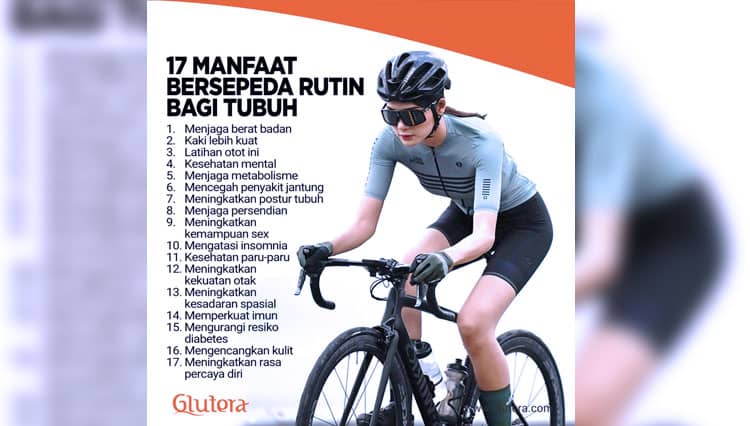 17 Manfaat Bersepeda Rutin Bagi Tubuh