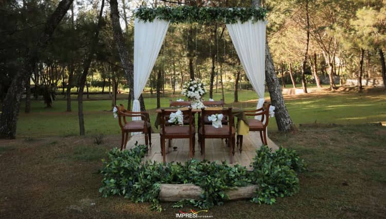 Paket Intimate Wedding di Puteri Gunung Hotel, Pernikahan dengan Latar Hutan Pinus Lembang