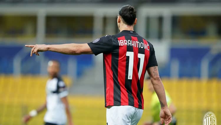 Ac Milan Raih Kemenangan, Zlatan Ibrahimovic Dapat Kartu Merah