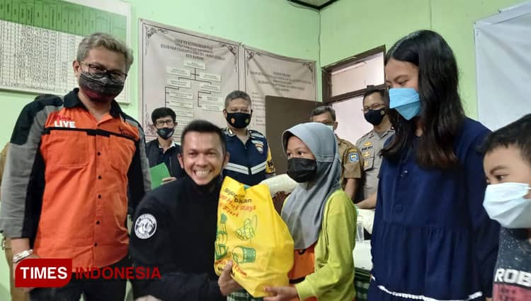 Jelang Ramadan Tim Prabu Polrestabes Bandung Gelar Aksi Sosial