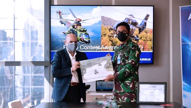 TNI AU Raih Penghargaan 12 Foto Terbaik Dunia Versi Airbus Helicopter Photo Contest 2021