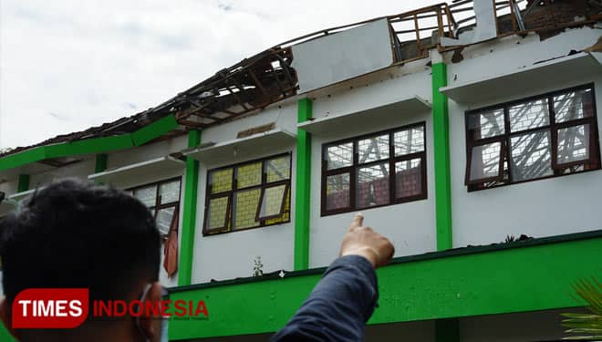 Hampir 9 ribu Bangunan Alami Kerusakan Akibat Gempa Malang
