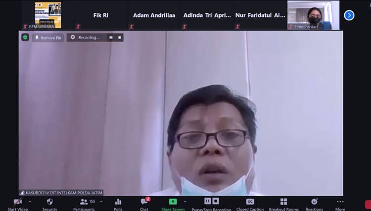 Merespon Bahaya Radikalisme, BEM Ubhara Surabaya Bicara Tentang Deradikalisme