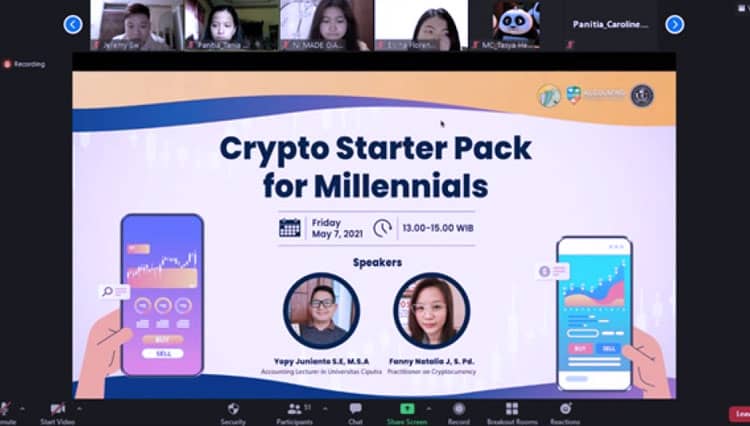 Jadi Investasi yang Menggiurkan, PLAP UC Surabaya Gelar Crypto Starter Pack for Millennials
