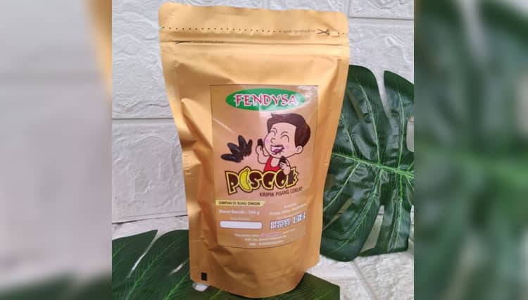 Disimpan di Suhu Dingin, Kripik Pisang Coklat Fendysa Probolinggo Makin Krez