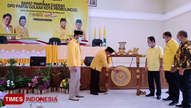Rapimda Partai Golkar Kota Probolinggo, Siapkan Strategi Pemilu 2024