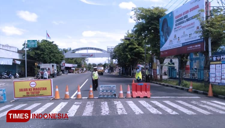 Sejumlah Jalur di Magetan Disekat Saat PPKM Darurat, Warga: Tolong Perhatikan Nasib Kita